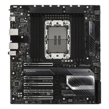 Asrock W790 WS R2.0 Intel W790 LGA 4677 (Socket E) Prošireni ATX