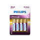 Philips Lithium ultra baterije AA, 4 komada