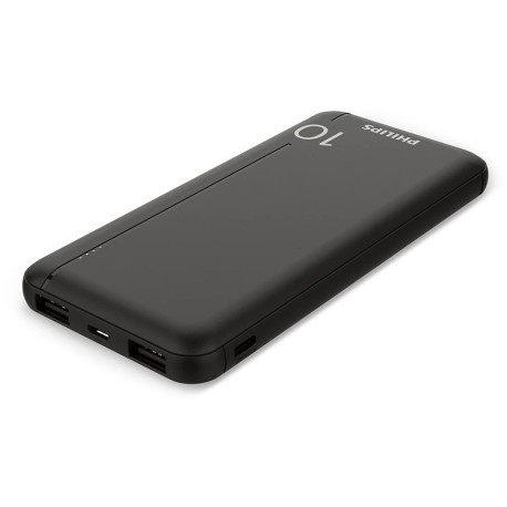 Philips Powerbank DLP1810CB, 10,000 mAh, USB-A+C