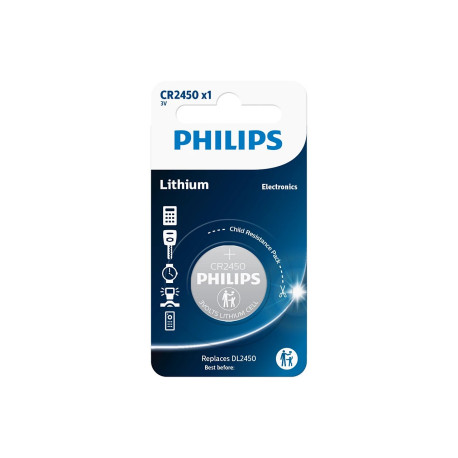 Philips baterija CR2450, 3V, 1 komad
