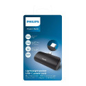 Philips power bank DLP2510C, 2500mAh, USB-C, crni