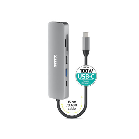 Port docking 1X4K USB-C 5 devices 100W