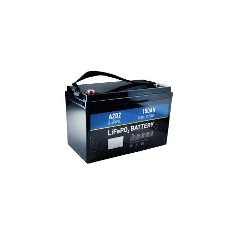 Avacom LiFePO4 baterija A2D2 12,8V 150Ah M8
