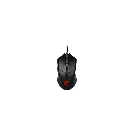 MSI Gaming Mouse Clutch GM08, USB 2.0, PixArt PAW-3519 Optical Sensor, 4200dpi, Adjustable Weight Sy