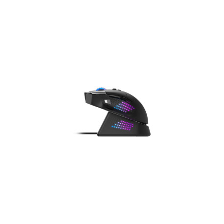 MSI Gaming Mouse VERSA PRO WIRELESS plus MOUSE DOCK PRO, Wireless, PixArt PAW 3395 Optical Sensor, 2