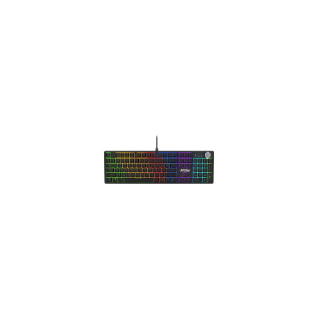 MSI Gaming Keyboard FORGE GK320 RED, USB 2.0, RGB LED, Mechanical Switch, Anti-ghosting