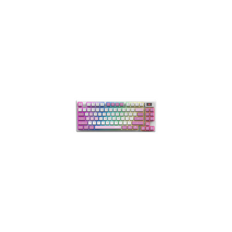 MSI Gaming Keyboard FORGE GK600 TKL WIRELESS VIOLET, Wireless, Mechanical Linear Switch, PBT keycaps