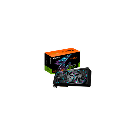 GIGABYTE Video Card NVIDIA AORUS GeForce RTX 5090 MASTER 32G (32GB GDDR7/512bit, PCI-E 5.0, Recommen