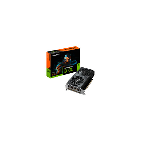 GIGABYTE Video Card NVidia GeForce RTX 5060 WINDFORCE MAX OC 8G, 8GB GDDR7, PCI-E 5.0, 3xDP, 1xHDMI