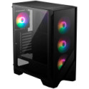 Chassis MSI MAG FORGE 120A AIRFLOW, ATX, Mid Tower, 6x Pre-installed RGB Fan, 411.6 x 210 x 498 mm,