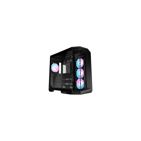Chassis MSI MAG PANO 100R PZ, ATX, Mid Tower, 4x Pre-installed ARGB Fan, 518.7 x 290 x 482mm, Black