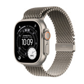 Watch Apple Watch Ultra 3 (2025) 5G 49mm Natural Titanium Case with Natural Titanium Milanese Loop M - Natural