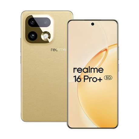 Realme 16 Pro+ 5G Dual Sim 12GB RAM 512GB - Master Gold