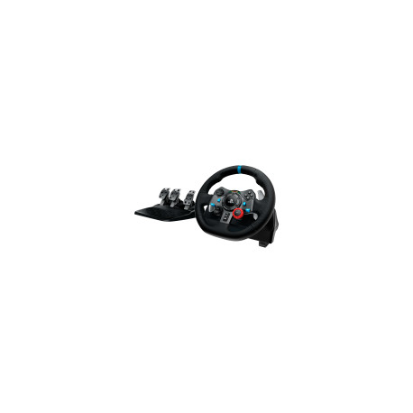 LOGITECH G29 Driving Force Racing Wheel for PlayStation5 and PlayStation4 - BLACK - USB - PLUGCG - W