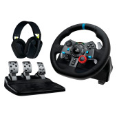 LOGITECH G29 EU + G435 - BLACK - USB - PLUGC - EMEA-914 - EU