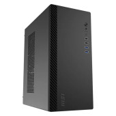 Chassis MSI PRO SHIELD M100P, Mini Tower, mATX, 1x 80 mm Preinstalled Fan, 2x USB 3.0, 2x USB 2.0, A