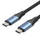 Vention USB 2.0 C Male to C Male 240W Cable, 2m