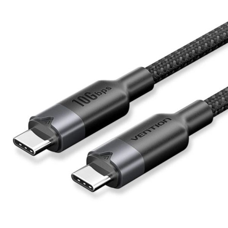 Vention USB 3.2 Gen2 C Male to C Male 10Gbps Cable Aluminum Alloy Type, 1m