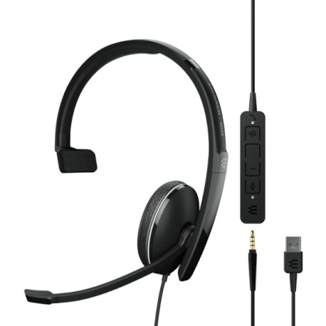 EPOS ADAPT 135T USB II, mono wired headband headset