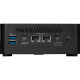 Mini desktop MSI Cubi NUC 1MG-244BEU Core 3 / 8GB / 512GB SSD / Wi-Fi 6E + BT / 2x2.5Gbps / Windows 11 Home (black)