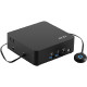 Mini desktop MSI Cubi NUC AI 1UMG-073BEU barebone Core Ultra 7 / Wi-Fi 6E + BT / 2x2.5Gbps (black)