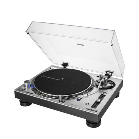 Gramofon Audio-Technica AT-LP140XP, srebrn
