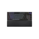 Tipkovnica ASUS ROG Azoth 96 HE Wireless, ROG HFX V2 Analog, PBT, OLED, RGB, USB, US