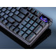 Tipkovnica ASUS ROG Azoth 96 HE Wireless, ROG HFX V2 Analog, PBT, OLED, RGB, USB, US