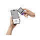 Ledger Flex z Recovery Key, denarnica za Bitcoin in druge kriptovalute, Crimson Magenta