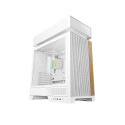 Računalniško ohišje DeepCool CL6600 WH, AIO 360mm, ATX, Midi-Tower, ARGB, kaljeno steklo, belo