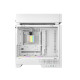 Računalniško ohišje DeepCool CL6600 WH, AIO 360mm, ATX, Midi-Tower, ARGB, kaljeno steklo, belo