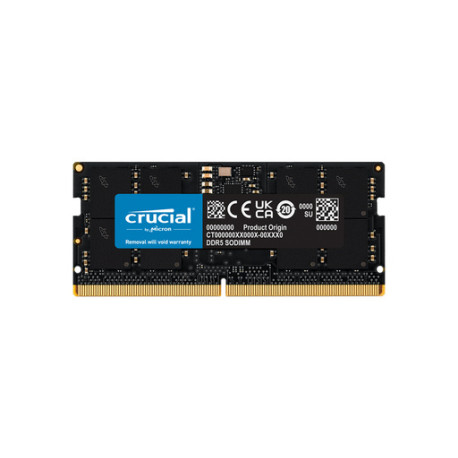 RAM SODIMM DDR5 16GB PC5-44800 5600MT/s CL46 1.1V Crucial