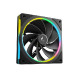 Računalniško ohišje DeepCool CL6600, AIO 360mm, ATX, Midi-Tower, ARGB, kaljeno steklo, črno