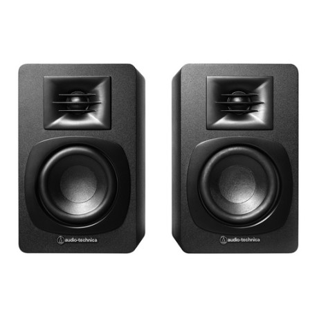 Zvočniki Audio-Technica AT-SP3X, Bookshelf, RCA, Bluetooth 5.3, črni