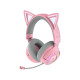 Slušalke Razer Kraken Kitty V3 Pro Quartz, roza