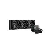 Komplet za tekočinsko hlajenje AIO Liquid Cooler DeepCool SPARTACUS 360, 360mm, LCD, črn
