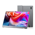 Prenosni monitor 16.1'' (41 cm) QHD IPS 180Hz, mHDMI, USB-C, zvočniki, ovitek, ARZOPA Z3FC