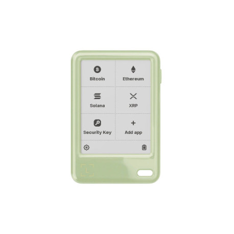 Ledger Nano Gen5 z Recovery Key, denarnica za Bitcoin in druge kriptovalute, Matcha Green