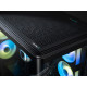Računalniško ohišje DeepCool CG590U 5F, ATX, Midi-Tower, ARGB, ukrivljeno kaljeno steklo, črno