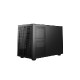 Računalniško ohišje DeepCool CH260 WOOD, Micro-ATX, kaljeno steklo, črno