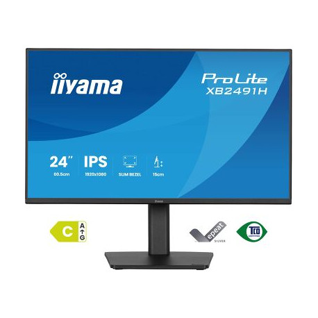 IIYAMA 24" XB2491H-B1 FHD (1920×1080) IPS, Pivot, 120Hz, 1ms, 350 cd/m2, HDMI/DP, crni