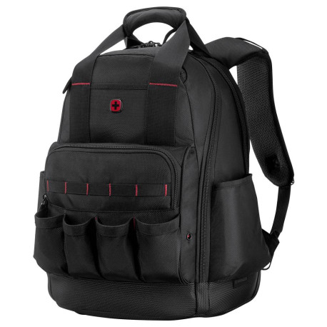 Wenger ruksak Tool Backpack Advanced sa pretincom za alat (bez alata) i prijenosnik do 16, crni