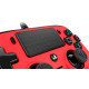 NACON PS4 ŽIČNI IGRALNI PLOŠČEK, RDEČ