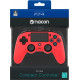 NACON PS4 ŽIČNI IGRALNI PLOŠČEK, RDEČ