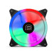 Bit Force SPECTRUM CF 5 LED PC hladnjak za kućište 120×120mm, šareni