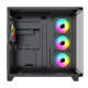 Bit Force CUBE ARGB-TGC-PWM4 Gaming Midi Tower ATX kućište bez napajanja, crno
