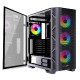 Bit Force GIANT ARGB-TM4 Gaming E-ATX, Full-Tower kućište bez napajanja, crno
