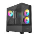 Bit Force SPARK ARGB-TG3 Midi Tower ARGB Gaming PC ATX kućište bez napajanja, crno