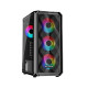 Bit Force PALADIN ARGB-4 Gaming Midi Tower ATX kućište bez napajanja, crno