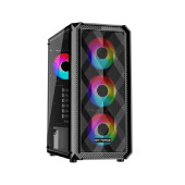 Bit Force PALADIN CF-4 Gaming Midi Tower ATX kućište bez napajanja, crno